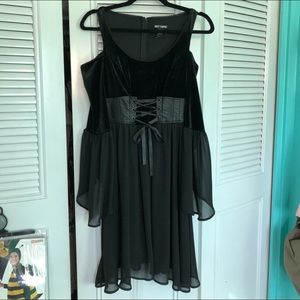 Hot Topic Gothic Black Dress